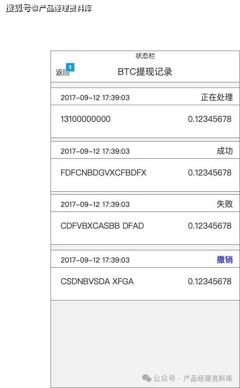 数字虚拟币交易所APP产品Axure RP原型.rp