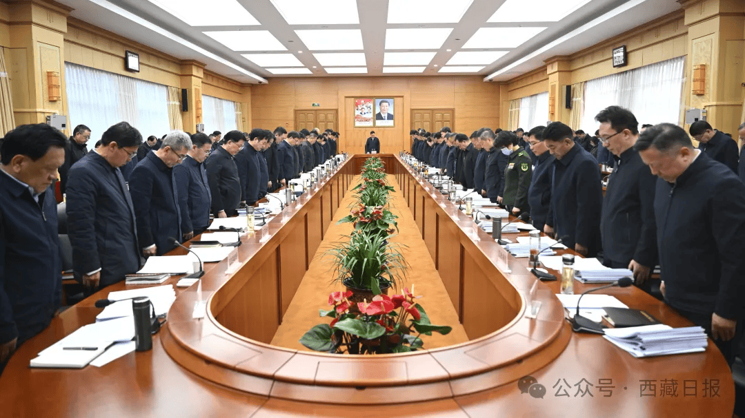 西藏自治区党委书记王君正等自治区省军级领导，向遇难同胞致以深切哀悼